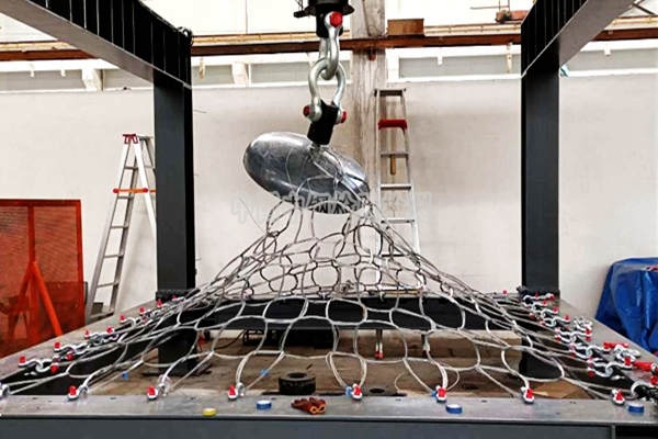 邊坡防護(hù)網(wǎng)抗頂破力試驗